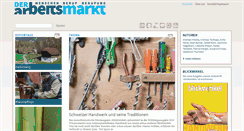 Desktop Screenshot of derarbeitsmarkt.ch
